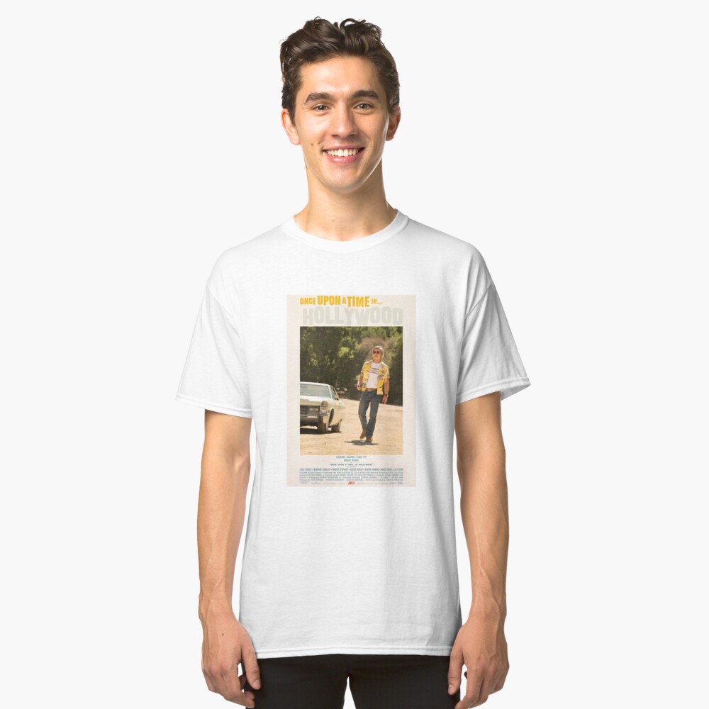 Brad Pitt As Cliff Booth T Shirt By Cosplaykirk Redbubble 