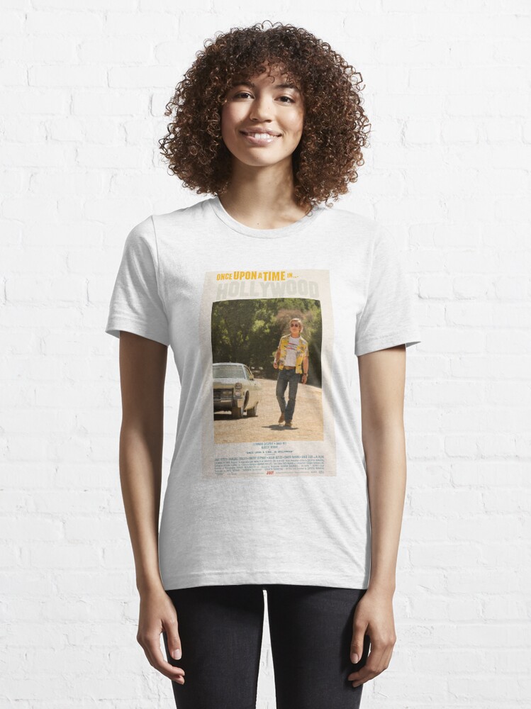 Brad Pitt As Cliff Booth T Shirt For Sale By Cosplaykirk Redbubble Once Upon A Time In 