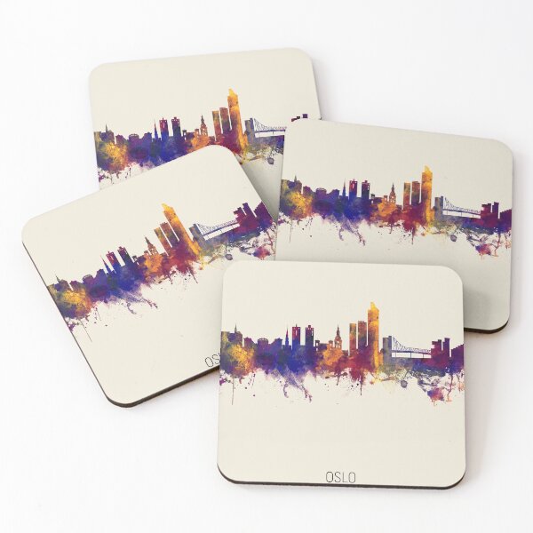 Item preview, Oslo Norway Skyline designed and sold by ArtPrints.