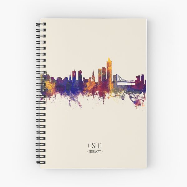 Item preview, Oslo Norway Skyline designed and sold by ArtPrints.