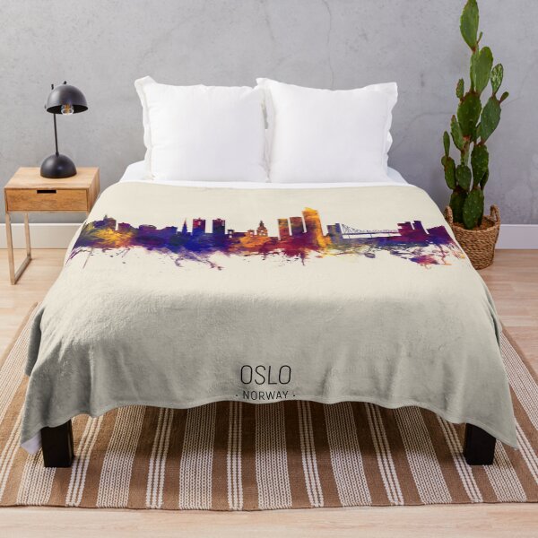 Item preview, Oslo Norway Skyline designed and sold by ArtPrints.