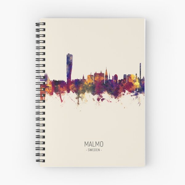 Item preview, Malmo Sweden Skyline designed and sold by ArtPrints.