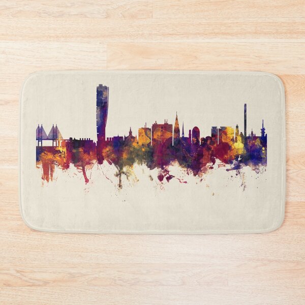 Item preview, Malmo Sweden Skyline designed and sold by ArtPrints.
