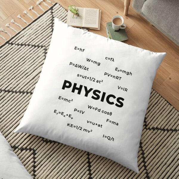 Physics (Inverted) Floor Pillow