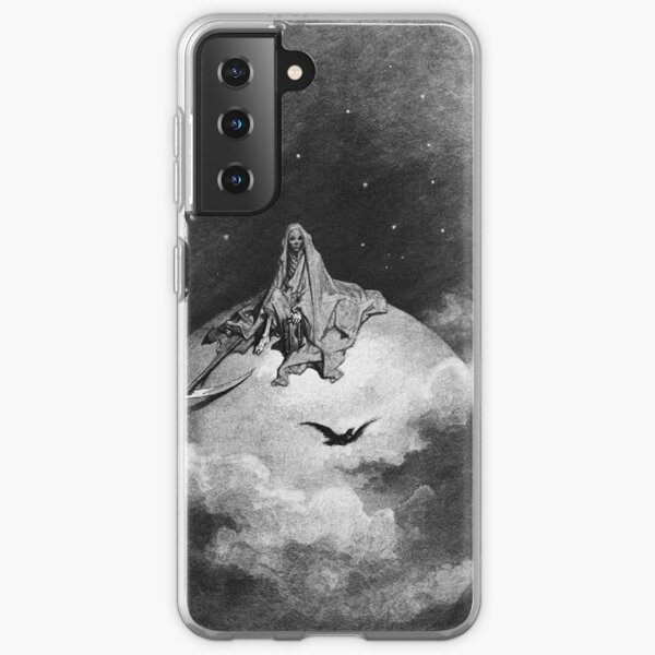 Gustave Dore. 1883, Illustration, Edgar Allan Poe, THE RAVEN. Samsung Galaxy Soft Case