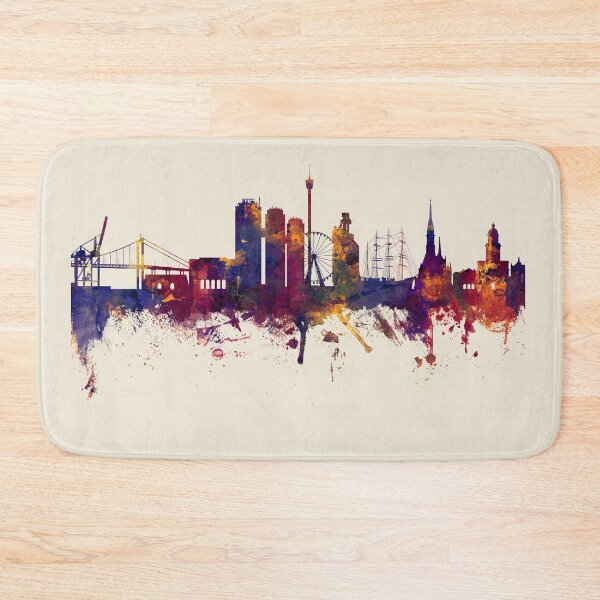 Item preview, Gothenburg Sweden Skyline designed and sold by ArtPrints.