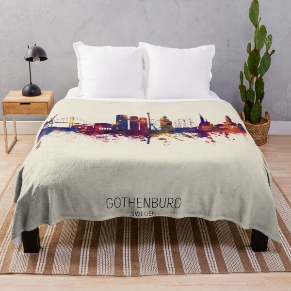 Item preview, Gothenburg Sweden Skyline designed and sold by ArtPrints.