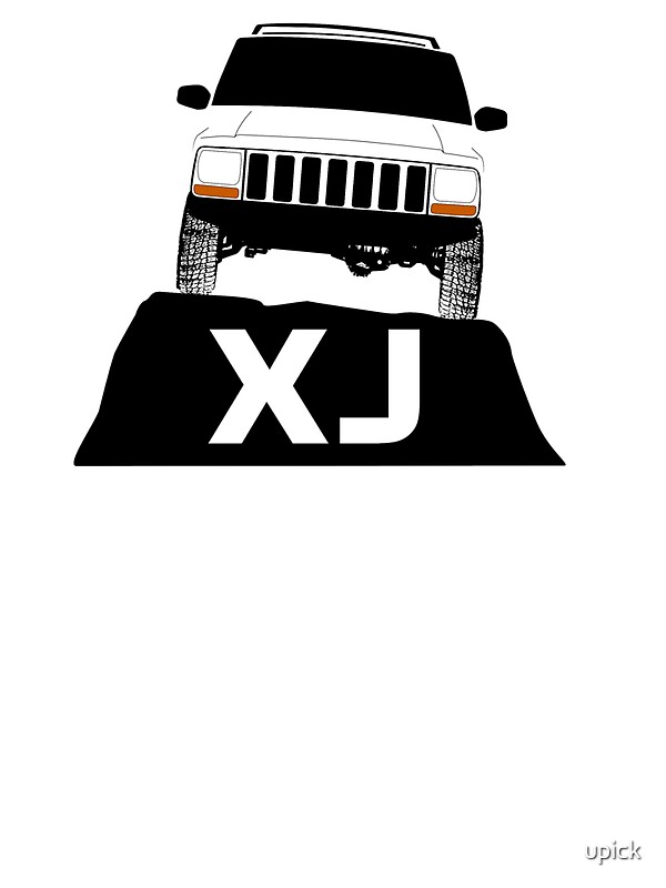 "Jeep Cherokee XJ Off Road" Stickers by upick Redbubble