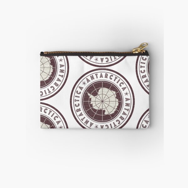 Item preview, Round Antarctica flag design - Vintage designed and sold by redbraids.