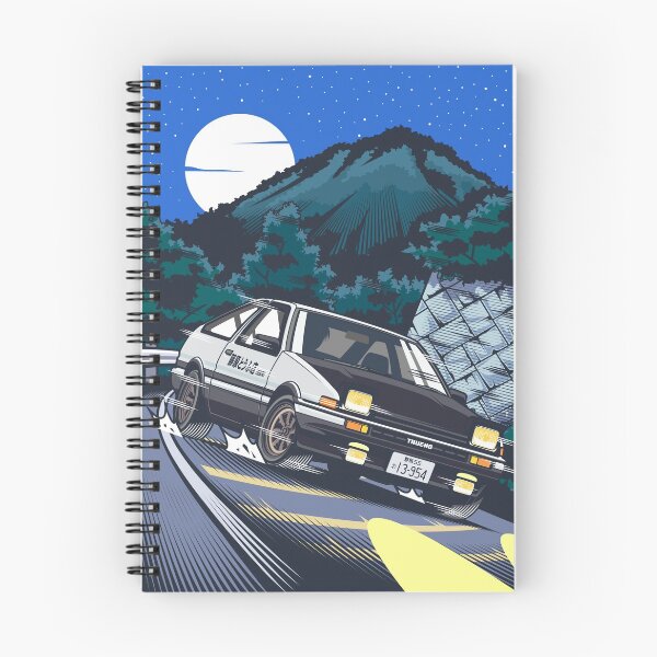Item preview, Initial D Takumi Fujiwara Hachiroku Downhill Attack! AE86 Trueno designed and sold by WorldwideCars.