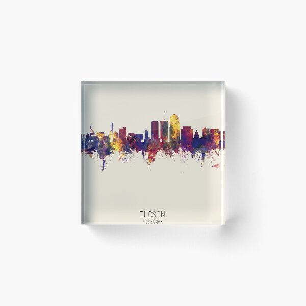 Item preview, Tucson Arizona Skyline designed and sold by ArtPrints.