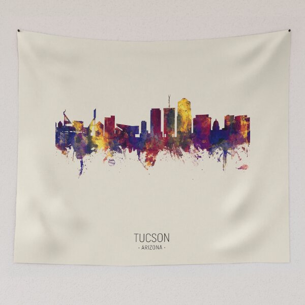 Item preview, Tucson Arizona Skyline designed and sold by ArtPrints.