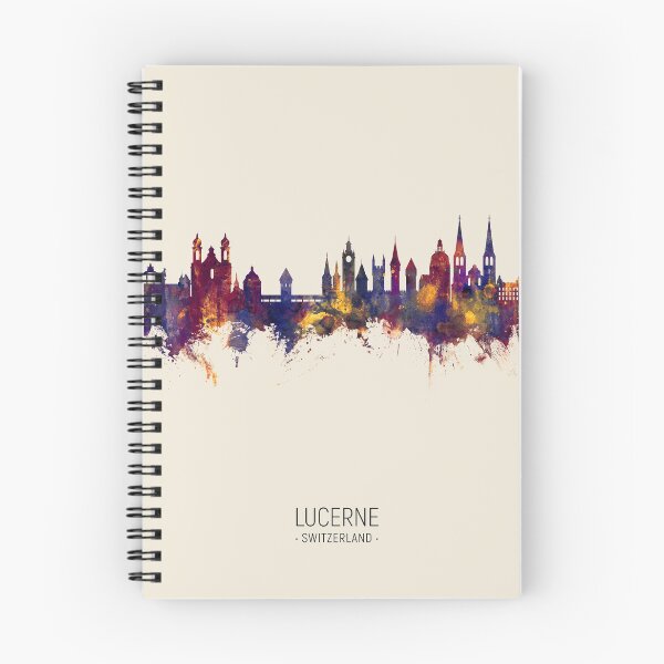 Item preview, Lucerne Switzerland Luzern Skyline designed and sold by ArtPrints.
