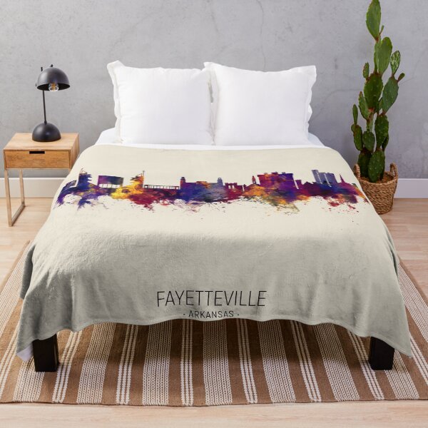 Item preview, Fayetteville Arkansas Skyline designed and sold by ArtPrints.