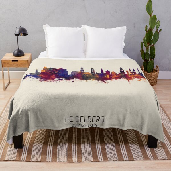 Item preview, Heidelberg Germany Skyline designed and sold by ArtPrints.