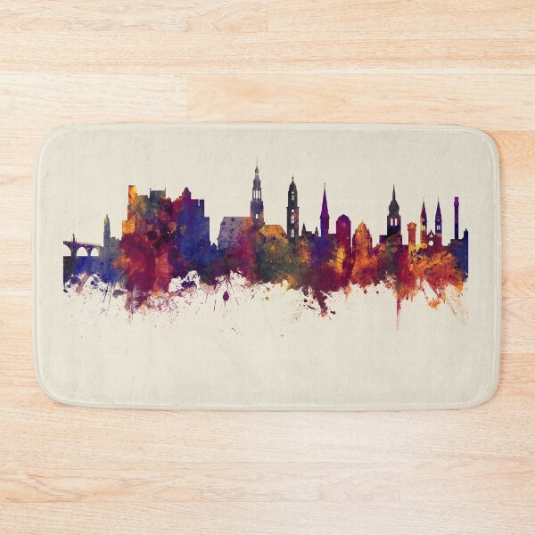 Item preview, Heidelberg Germany Skyline designed and sold by ArtPrints.
