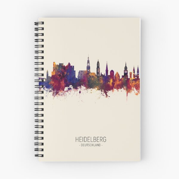 Item preview, Heidelberg Germany Skyline designed and sold by ArtPrints.