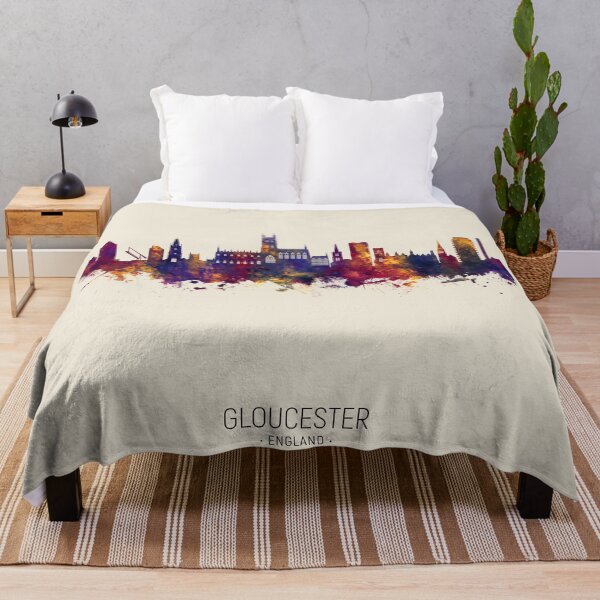 Item preview, Gloucester England Skyline designed and sold by ArtPrints.