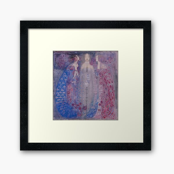 Margaret Macdonald. The Three Perfumes. 1912. Glasgow Style. Glasgow School. Framed Art Print