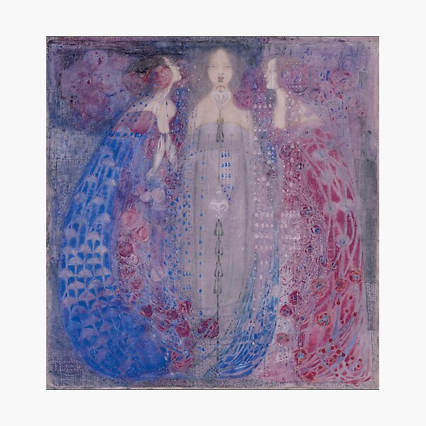 Margaret Macdonald. The Three Perfumes. 1912. Glasgow Style. Glasgow School. Photographic Print