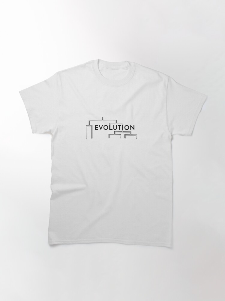 Alternate view of Evolution (Inverted) Classic T-Shirt