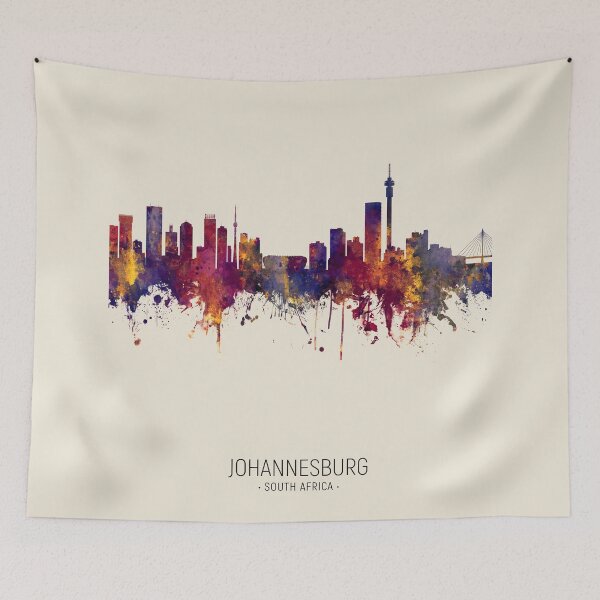 Item preview, Johannesburg South Africa Skyline designed and sold by ArtPrints.