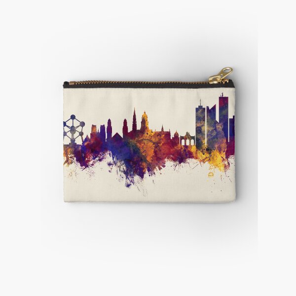 Item preview, Brussels Belgium Skyline designed and sold by ArtPrints.