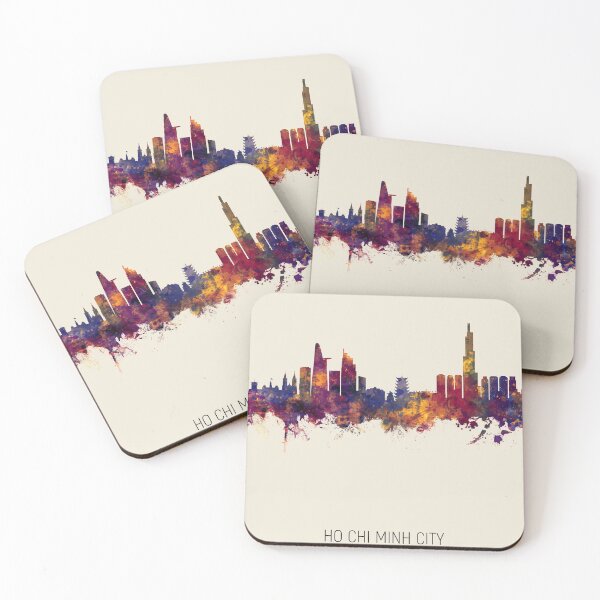 Item preview, Ho Chi Minh City Vietnam Skyline designed and sold by ArtPrints.