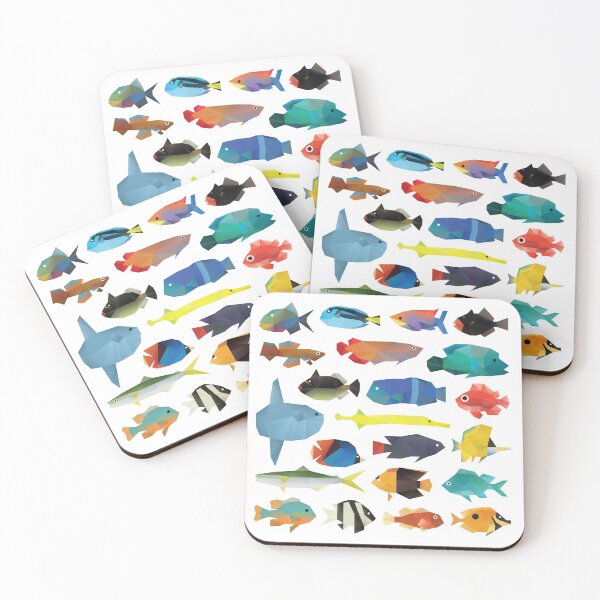 Item preview, Tropical Fish chart designed and sold by polymolystudio.