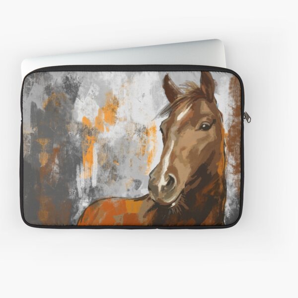 Aperçu de l'œuvre  Cheval rustique avec orange créée et vendue par jolart.