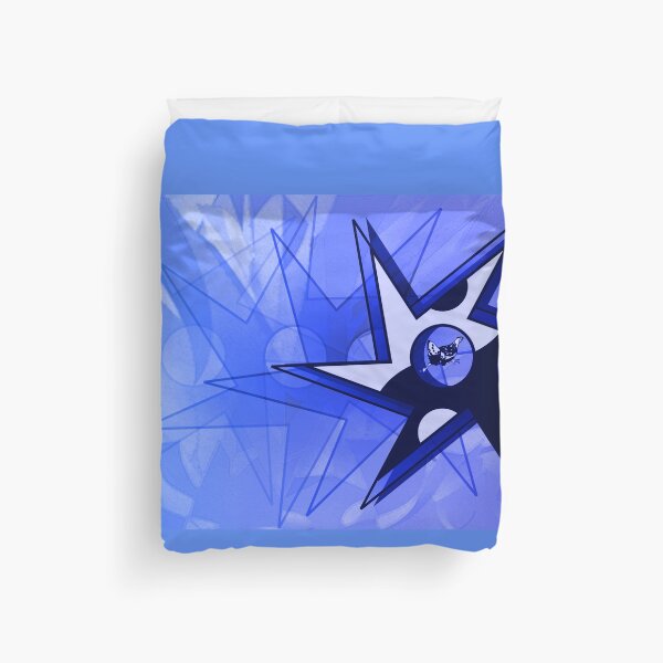 Item preview, Running Hen Tao Shuriken - Blue designed and sold by JoanNinjaHen.