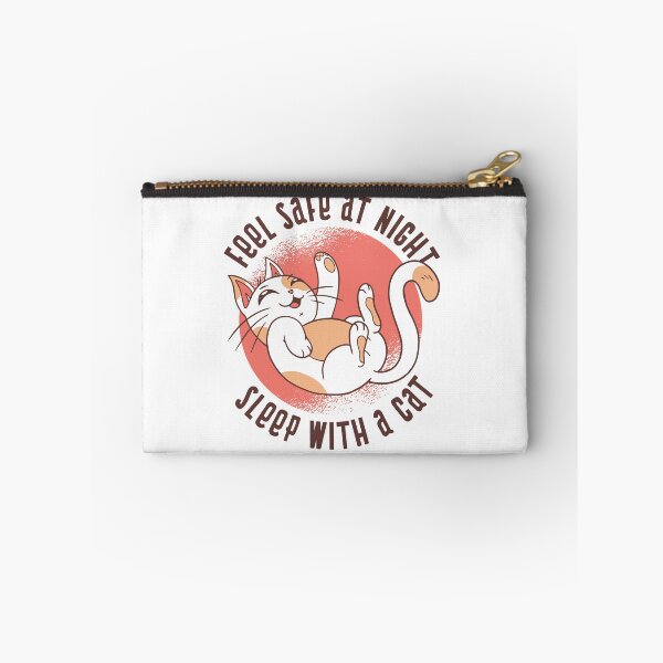 Item preview, Be safe. Sleep with a cat! designed and sold by Retrolendo.