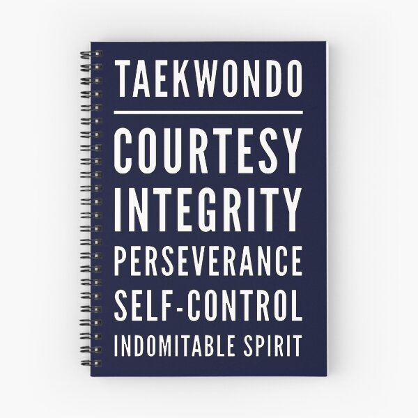 Item preview, Tenets of Taekwon-Do designed and sold by madtoyman.
