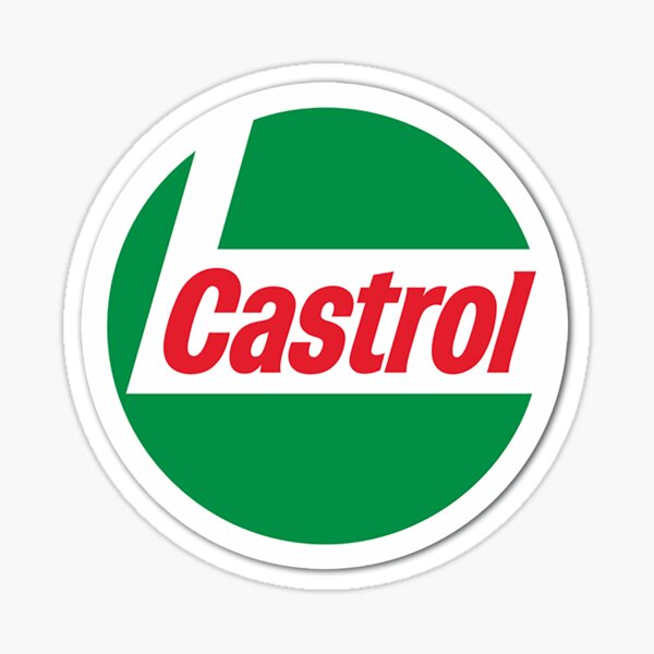 Huile Castrol Sticker