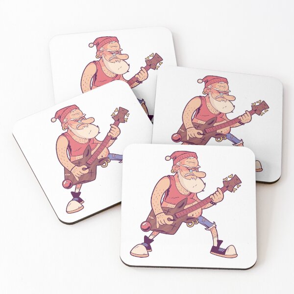 Item preview, Rock Santa designed and sold by Retrolendo.