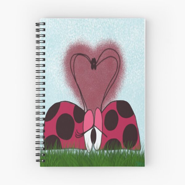 Item preview, First Encounter Ladybug Illustration designed and sold by OneArtsyMomma.