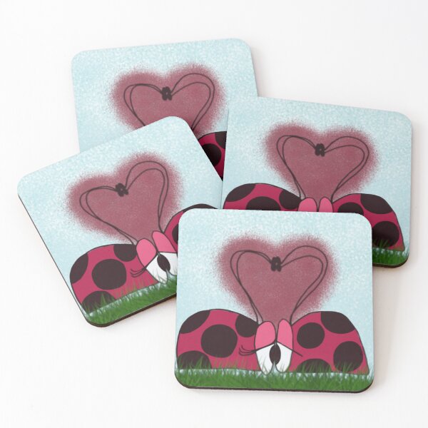 Item preview, First Encounter Ladybug Illustration designed and sold by OneArtsyMomma.