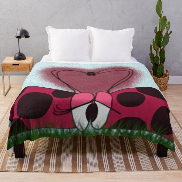 Item preview, First Encounter Ladybug Illustration designed and sold by OneArtsyMomma.