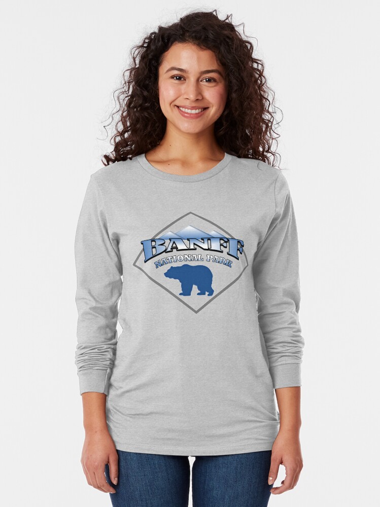 "Banff National Park 02 blue" Tshirt by lcts1983 Redbubble
