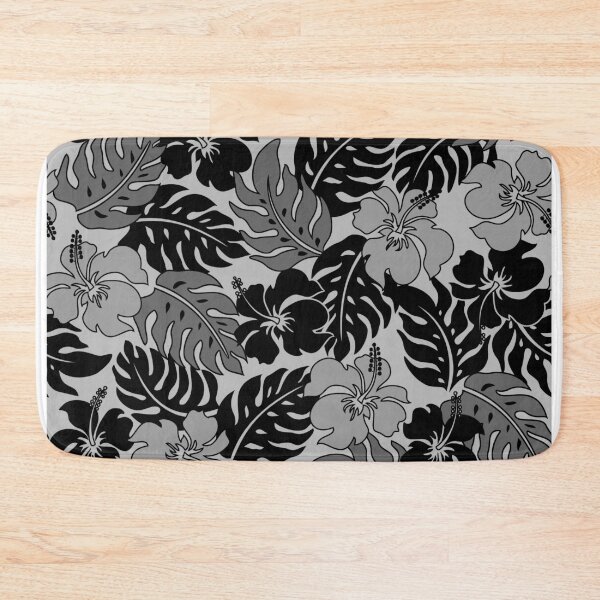Item preview, Huakini Bay Hawaiian Hibiscus Vintage Floral - Gray designed and sold by DriveIndustries.