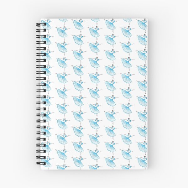 Item preview, Cute blue sticker of ballerina // Ballet dance // Ballerina // Dress designed and sold by Katya Tinmey.
