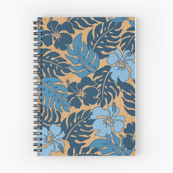 Item preview, Huakini Bay Hawaiian Hibiscus Vintage Floral - Denim Blues designed and sold by DriveIndustries.