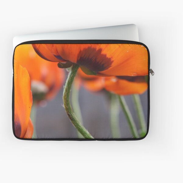 Surprise Cluster of Poppies Laptop Sleeve