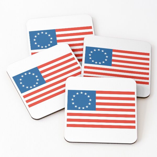 Item preview, Betsy Ross flag with 13 original colonies designed and sold by funnytshirtemp.