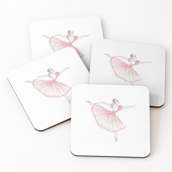 Item preview, Cute sticker of ballet dancer // Ballet dance // Ballerina // Dress // tutu designed and sold by Katya Tinmey.
