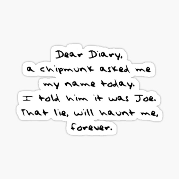 Damon Salvatore Quote Sticker