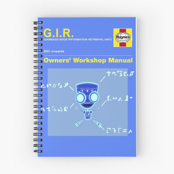 Item preview, G.I.R. Owners' Workshop Manual designed and sold by OnTheToonTraill.