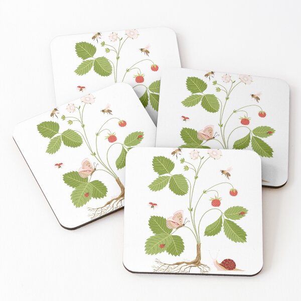 Item preview, Wild Strawberries designed and sold by Yuliya Art.