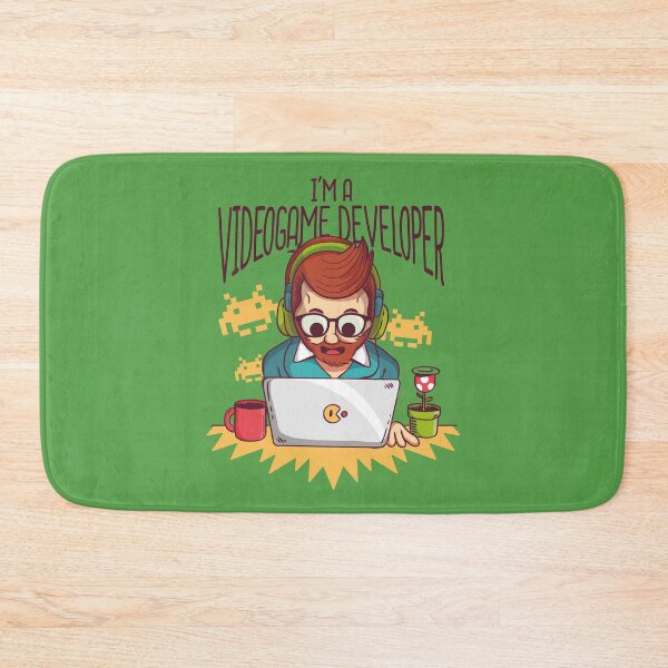Item preview, I'm A Videogame Developer designed and sold by Blacklasch.