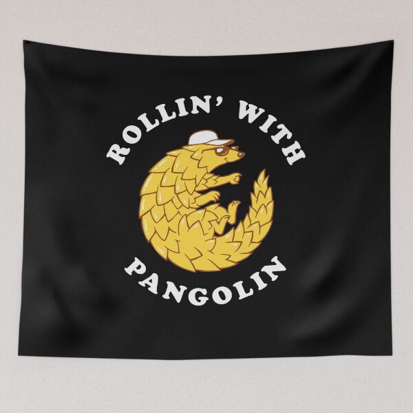 Item preview, Rollin' With Pangolin designed and sold by Yipptee Shirts.
